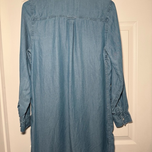 Old Navy Women’s Medium Long Sleeve Denim Tunic Dress - Picture 6 of 7